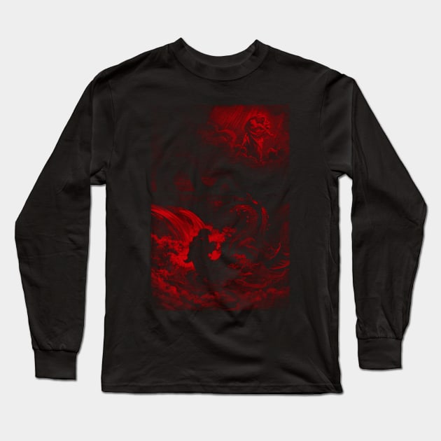 Leviathan Long Sleeve T-Shirt by TORVENIUS